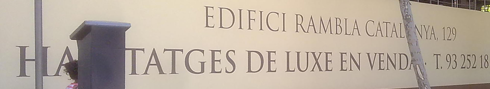 Rotulación en cerramientos de obras